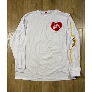 Care Bears x Cake worthy Women's XL Long Sleeve Shirt - White With Graphics
